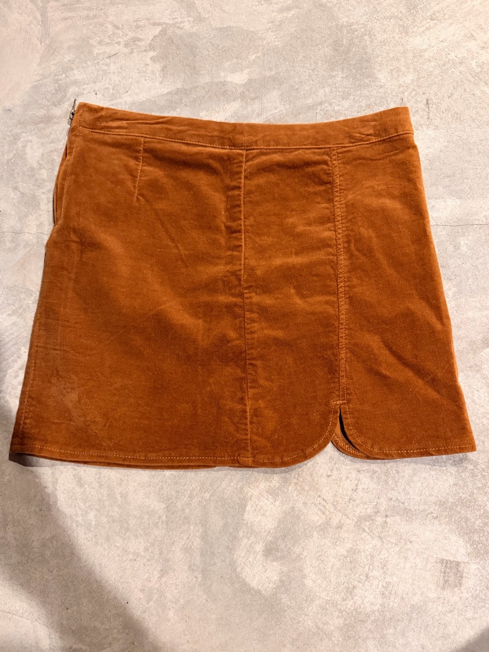 Brandy Melville Faux Suede Mini Skirt